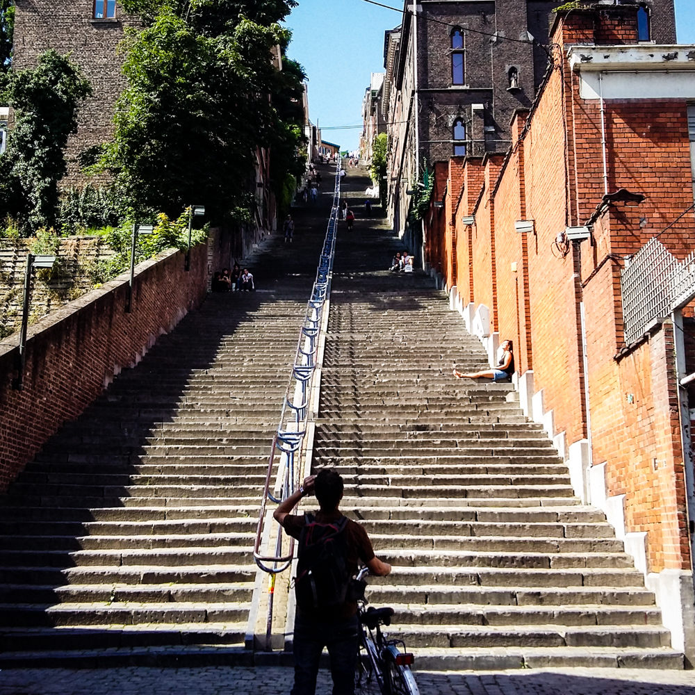 Лестница «Гора де Брюена» в Льеже